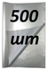 Бумага тишью серебро (70*50см) 500 листов - 1