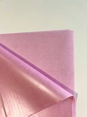 Бумага тишью Перламутр  розовый(70*50) 25  листов