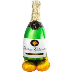 Фольгированный шар Anagram Стоячая фигура шампанское airloonz под воздух