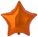 Фольгированный шар Flexmetal 18″ Звезда Оранжевый - 1