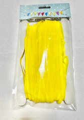 Фольгована штора для фотозон Жовта (1.2*3 м)