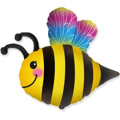 Фольгированный шар Flexmetal Большая фигура пчела с крыльями