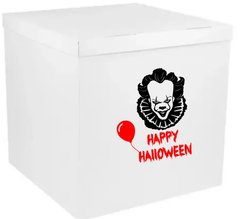 Наклейка Happy Halloween Пенівайз Хеллоуїн на коробку (50*30 см) + монтажка