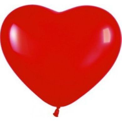 Латексный шар Gemar 17″ Сердце Красное #42 (1 шт)