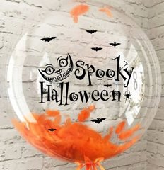 Наклейка Spooky Halloween Хеллоуїн на 18"-20" (16*30 см) + монтажка