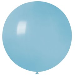 Латексный шар Gemar 31” Пастель Голубой Матовый (Baby Blue) #72 (1 шт)