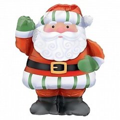 Фольгированный шар Большая фигура Нг Санта с поднятой рукой (Китай)