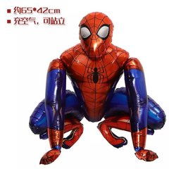 Фольгированный шар Сидячая фигура Спайдермен 65 см (Китай)