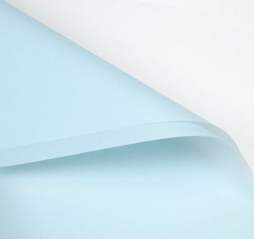 Калька флористична у листах матова блакитна (20 арк) 60х60