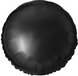 Фольгована кулька 18” круг чорний (Китай) - 1
