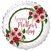 Фольгована кулька Flexmetal 18" круг Happy mother day