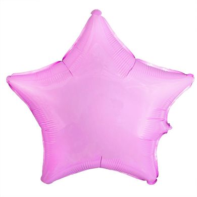 Фольгированный шар Flexmetal 18″ Звезда Пастель Розовый
