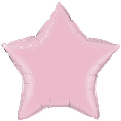 Фольгированный шар Flexmetal 32″ Звезда пастель Розовый