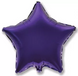 Фольгированный шар 5” Звезда Фиолетовая (Китай) - 2