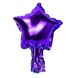 Фольгована кулька 5" Зірка Фіолетова (Китай) - 1