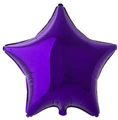 Фольгированный шар Flexmetal 18″ Звезда Фиолетовый