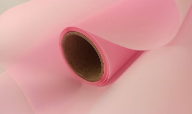 Калька флористична ніжно-рожевий (0.6*10м)#19