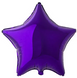 Фольгированный шар Flexmetal 18″ Звезда Фиолетовый - 1