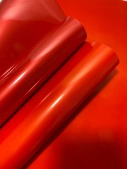 Калька флористична матовий червоний + червоний (0.6 * 10м) двостороння