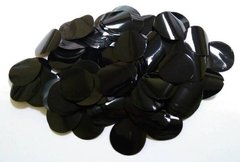 Конфетті Кружочки 23 мм Чорні (500 г)