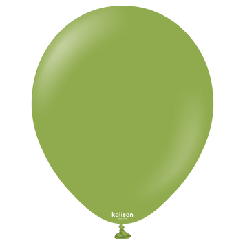 Латексна кулька Kalisan 12&rdquo; Пастель Матча, (Standard Matcha) 30см (50 шт)