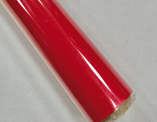 Калька флористическая матовый красный+красный (0.6*10м) двусторонняя
