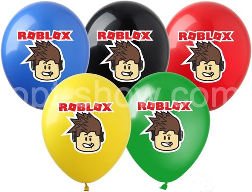Латексна кулька Art Show 12" RO-1 "Roblox" (1 ст) (25 шт)