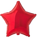 Фольгированный шар Flexmetal 18″ Звезда Красный - 1