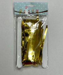 Штора з фольги золото (1.2м х 2м)