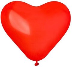 Латексный шар Gemar 17" Сердце Красное #05 (50 шт)