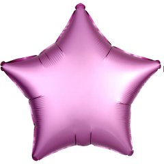 Фольгированный шар Anagram 18″ Звезда сатин Фламинго