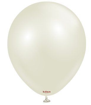 Латексна кулька Kalisan 18" (48см) Аура Слонова Кістка