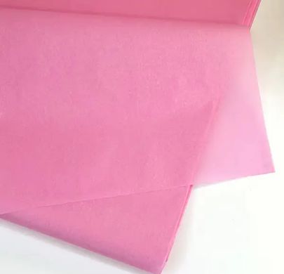 Бумага тишью светло розовый (70*50см) 500 листов
