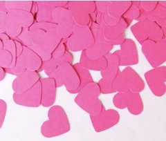 Конфетти Сердца 35 мм Розовые (100 г)