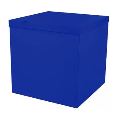 Коробка Сюрприз синя 70х70х70 см (1 шт)