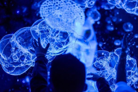 Компонент для неонового шоу мыльных пузырей "BIG BUBBLES CHEMICAL" Ultraviolet