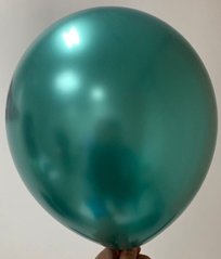 Латексна кулька Китай 12″ Хром Зелений (1 шт)