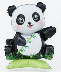 Фольгована Кулька Стояча фігура Панда на підставці 58х39 см (Китай)