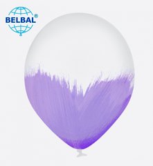Латексный шар Belbal 12" Браш Лавандовый (1 шт)