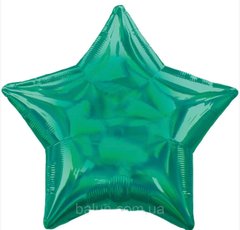 18” зірка голограма зелена (кит)
