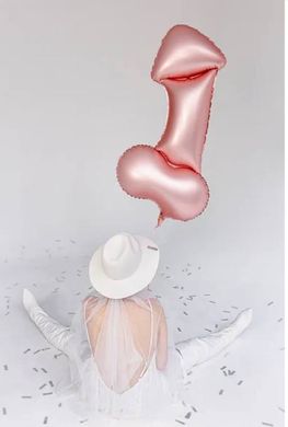 Фольгована кулька PartyDeco Велика фігура Пеніс (55,5*112 см)