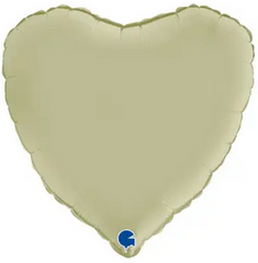 Фольгированный шар Grabo 18” Сердце Оливка