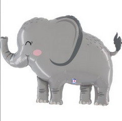 Фольгированный шар Grabo Большая фигура Слон Джунглей 33" УП
