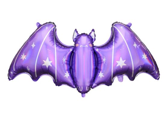 Фольгированный шар PartyDeco Большая фигура Мышь фиолетовая (119см)