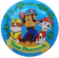 Фольгована кулька 18" круг щеняче патруль 3 собаки Китай