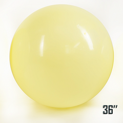 Латексна кулька Art Show 36" Гігант Жовтий Макарун (1 шт)