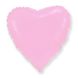 Фольгована кулька Flexmetal 9" Серце пастель Рожевий - 2