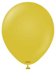 Латексна кулька Kalisan 12” Гірчиця mustard (1 шт)