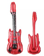 Большая фигура гитара красная 85 см (кит)