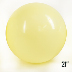 Латексна кулька Art Show 21" Гігант Жовтий Макарун (1 шт)